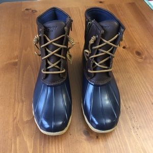 NEW Sperry Duckboot Rainboot blue